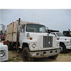 1984 FORD 8000 S/A GARBAGE TRUCK