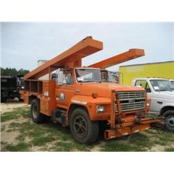 1988 FORD F600 SIGN TRUCK
