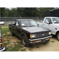 1986 CHEVROLET S10 S/A PICKUP