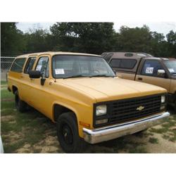 1991 CHEVROLET SUBURBAN