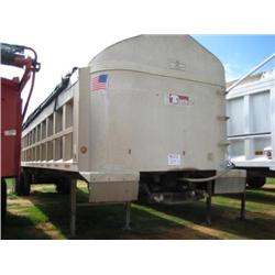 1995 TRAVIS 39' ALUMINUM DUMP TRAILER