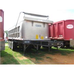 2005 MONTONE 24' ALUMINUM DUMP TRAILER
