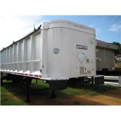 1989 MONTONE 38' ALUMINUM DUMP TRAILER