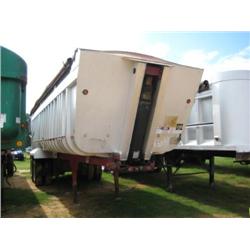 1998 FRUEHAUF 24' ALUMINUM DUMP TRAILER