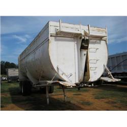 1985 SHOPBUILT ASVE T/A DUMP TRAILER