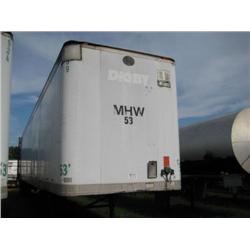 1994 GREAT DANE 53' VAN TRAILER