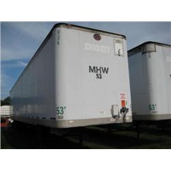 1994 GREAT DANE 53' VAN TRAILER