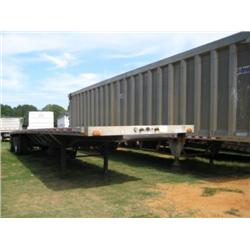 2000 TRANSCRAFT 48' T/A FLATBED TRAILER