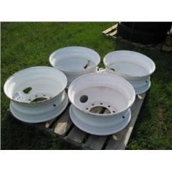 (1) LOT 4 TRUCK WHEELS