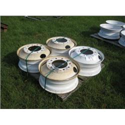 (1) LOT 4 TRUCK WHEELS