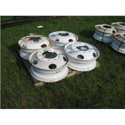 (1) LOT 4 TRUCK WHEELS