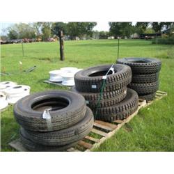 (1) LOT 10 TRUCK WHEELS