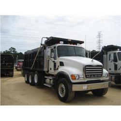 2007 MACK CV713 GRANITE TRI-AXLE DUMP