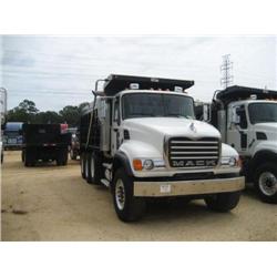 2007 MACK CV713 GRANITE TRI-AXLE DUMP