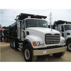 2007 MACK CV713 GRANITE TRI-AXLE DUMP