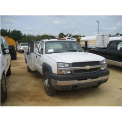 2004 CHEVR0LET 3500 SERVICE TRUCK