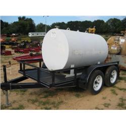 FUEL TANK W/ELECTRIC PUMP MTD ON SHOPBUILT T/