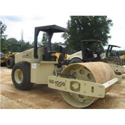(UNUSED) INGERSOLL-RAND SD100D C SERIES VIBRATORY ROLLER