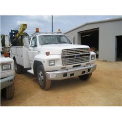 1987 FORD F600 SERVICE TRUCK