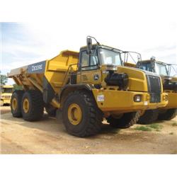 (UNUSED) JOHN DEERE 400D 6X6 ARTICULATED DUMP S/N T611102 (07 YR) 40T CAP