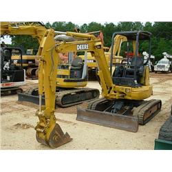 JOHN DEERE 35ZTS MINI EXCAVATOR
