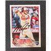Image 1 : Mike Trout AUTOGRAPHED Card