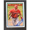 Image 1 : Mike Trout AUTOGRAPHED Card