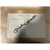 Image 1 : Babe Ruth Mantle Maris Autographed Postcard
