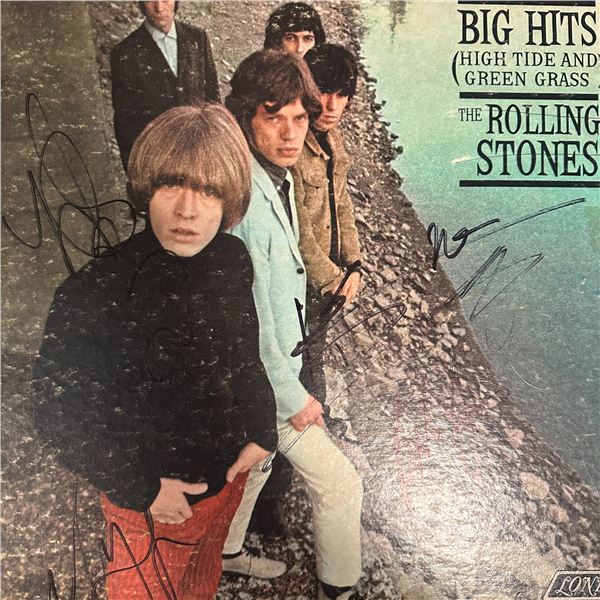 The Rolling Stones Autographed Album