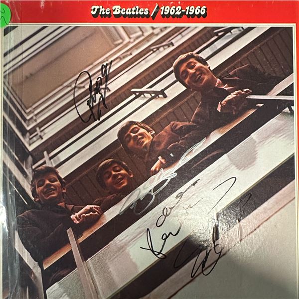 Paul George Ringo Autographed ALBUM