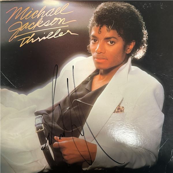 Michael Jackson Autographed ALBUM