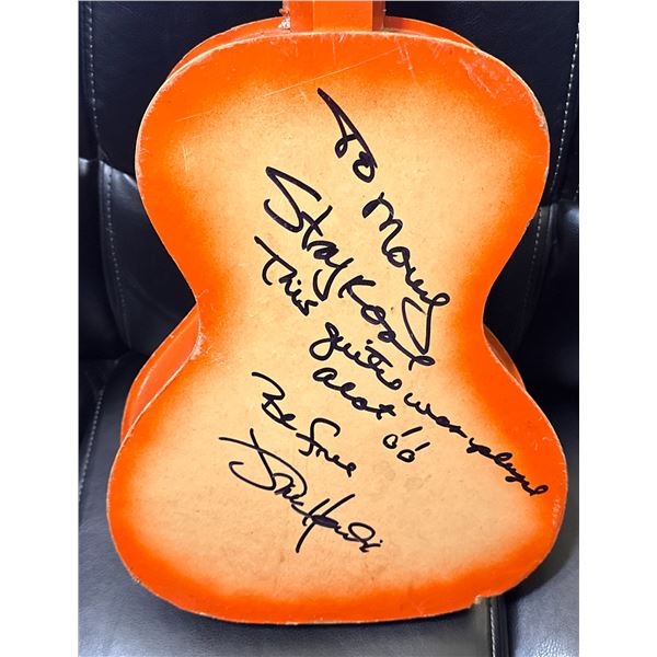 VERY RARE JIMI HENDRIX Autographed Guitar Played!