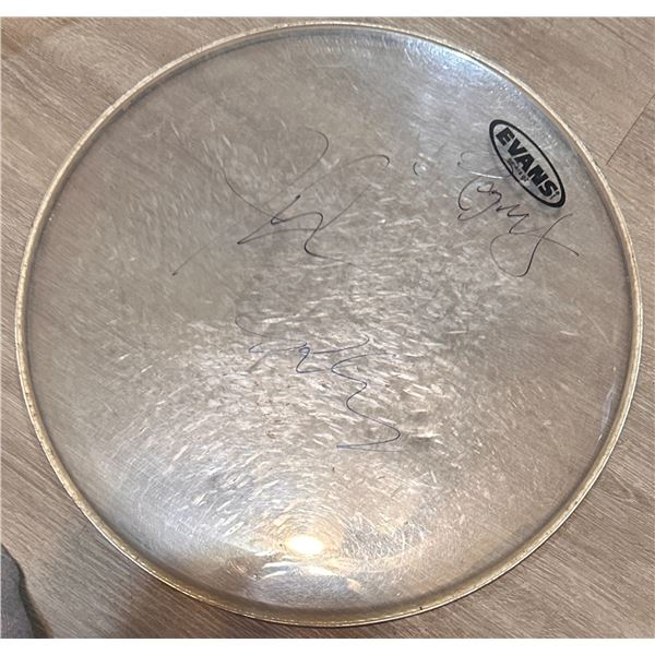 The Doors Autographed Drumhead ROBBY RAY JOHN