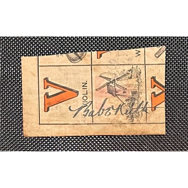 Babe Ruth Autographed Page