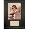 Image 1 : Amelia Earhart Autographed Display