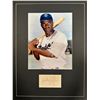 Image 1 : Jackie Robinson Autographed Display