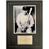 Image 1 : Babe Ruth Autographed Display