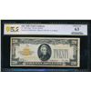 Image 1 : 1928 $20 Gold Certificate PCGS 63