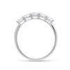 Image 3 : 14KT White Gold 1.10ctw Diamond Ring