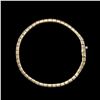 Image 3 : 14KT Yellow Gold 2.51ctw Diamond Bracelet