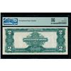 Image 2 : 1899 $2 Mini Porthole Silver Certificate PMG 30EPQ
