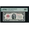 Image 1 : 1928 $2 Legal Tender Note PMG 66EPQ