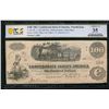 Image 1 : 1862 $100 T-40 Confederate PCGS 35