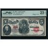 Image 1 : 1907 $5 Legal Tender Note PMG 25EPQ