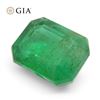 Image 3 : Pretty 6.45 Ct GIA Certified Natural Emerald
