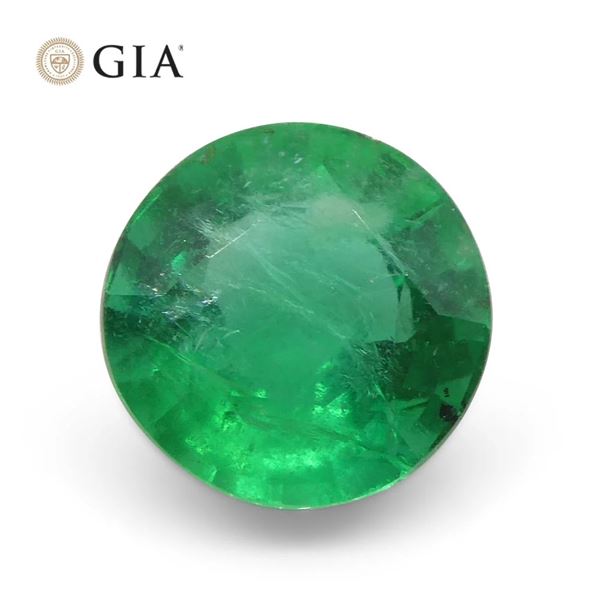 Attractive 1.91 Ct GIA Certified Natural Emerald