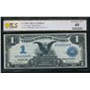 Image 1 : 1899 $1 Black Eagle Silver Certificate PCGS 40
