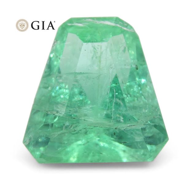 Impressive 3.06 Ct GIA Certified Natural Emerald