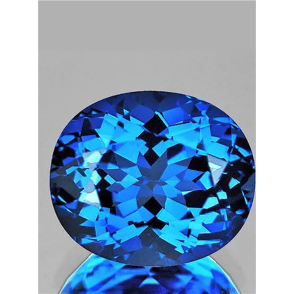 Natural Swiss Blue Topaz {Flawless-VVS}