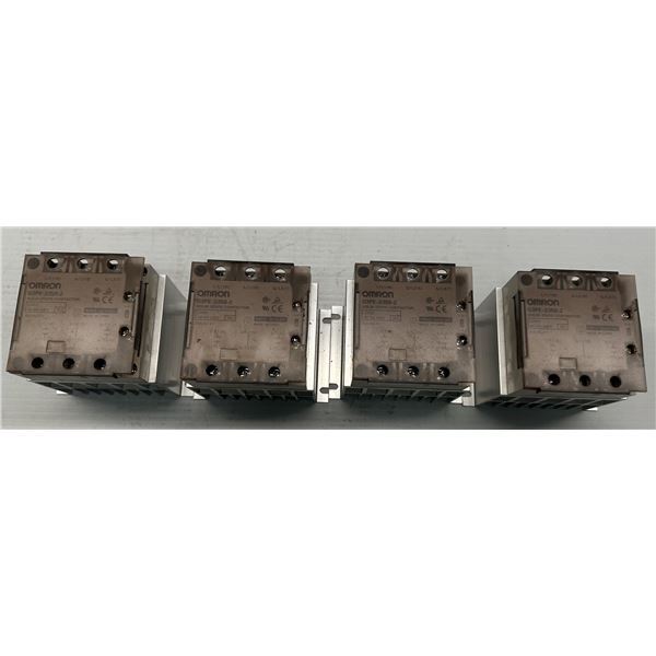 (4) Omron #G3PE-225B-2 Solid State Contactors
